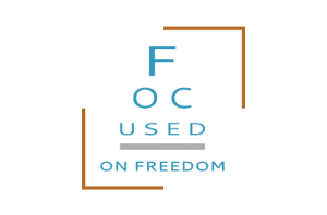 focused on freedom logo